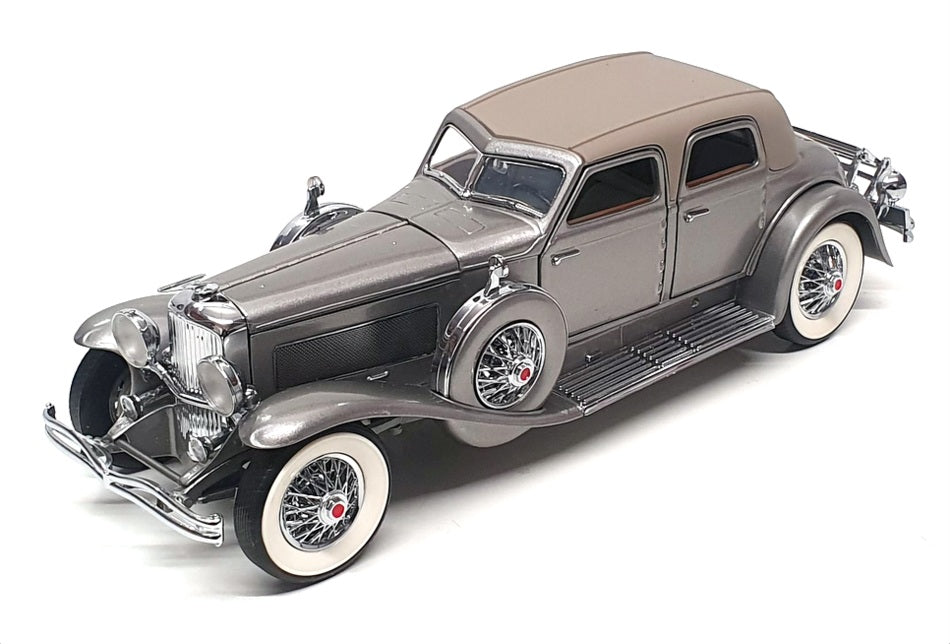 Franklin Mint 1/24 Scale B11PW73 - 1933 Duesenberg SJ Twenty Grand - Met Grey