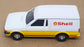 Corgi Appx 11.5cm Long 58306 - Ford Escort Van (Shell) White/Yellow