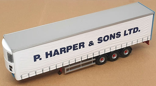 Corgi 1/50 Scale CC15006 - R. Harper & Sons Ltd. Fridge Curtainside TRAILER ONLY