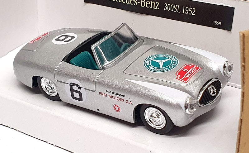 NewRay 1/43 Scale 48483 - Mercedes Benz 300SL #6 Mexico 1952 - Silver