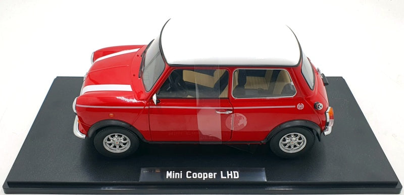 KK Scale 1/12 Scale KKDC120054L - Mini Cooper LHD - Red/White Roof