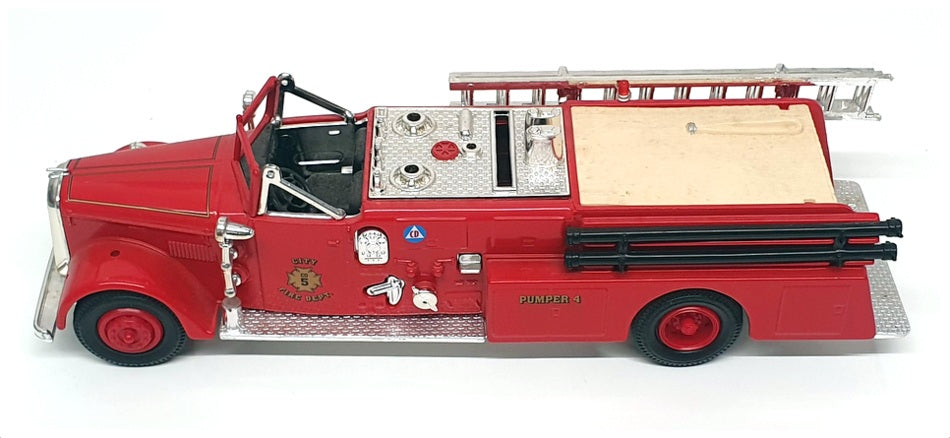 Ertl 1/30 Scale F311 - 1955 Ward LaFrance Fire Truck Coin Bank - Red