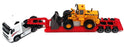 Cararama 1/87 Scale 185001 - Volvo FH12 & L180C Bulldozer - White/Red/Yellow