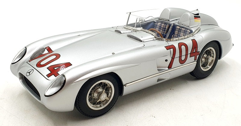 CMC 1/18 Scale M-119 Mercedes Benz 300 SLR 1955 #704 Mille Miglia Herrmann