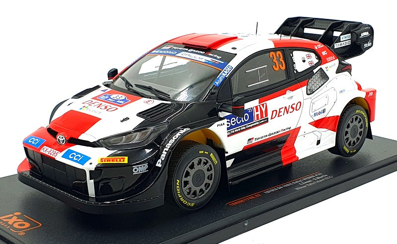 IXO Models 1/18 Scale 18RMC174A - Toyota GR Yaris Rally1 Hybrid Finland 2023 #33