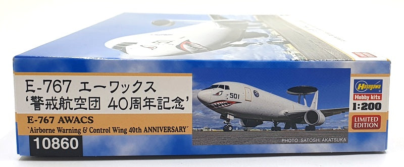 Hasegawa Kits 1/200 Scale 10860 E-767 Airborne Warning and Control Wing 40th An