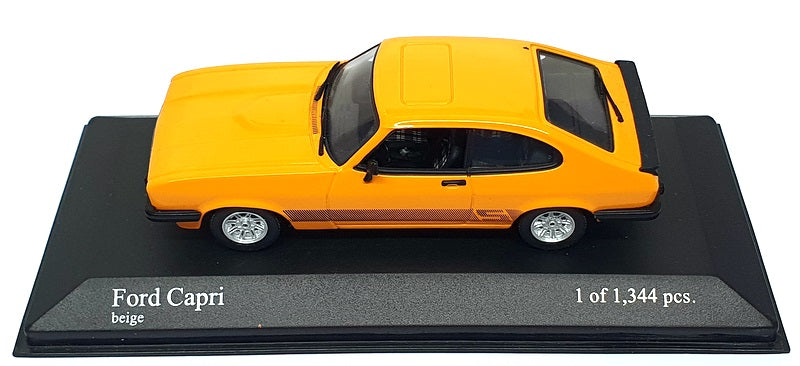 Minichamps 1/43 Scale 400 082224 - 1979 Ford Capri III - Orange