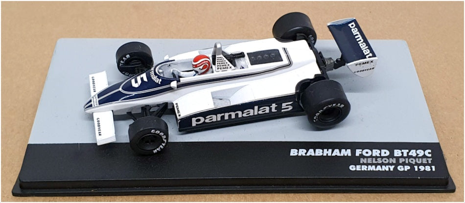 Altaya 1/43 Scale 28524 - F1 Brabham Ford BT49C German GP 1981 Piquet