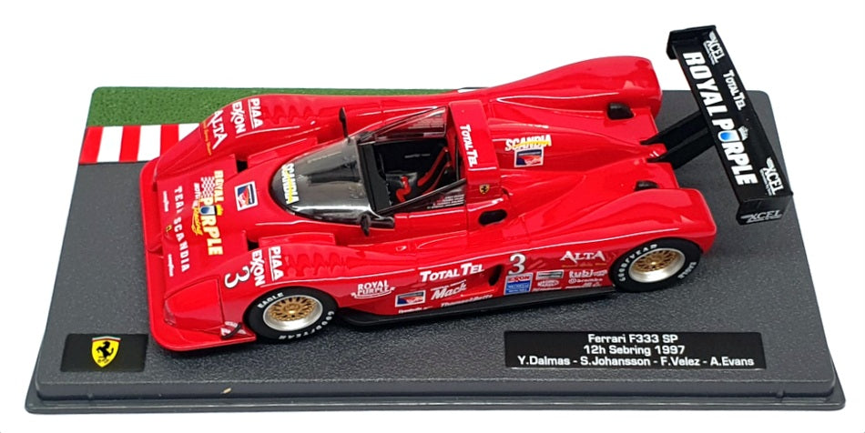 Altaya 1/43 Scale Diecast 61023C - Ferrari F333 SP 12th #3 Sebring 1997