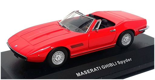 Ixo Models 1/43 Scale Diecast CLC052 - Maserati Ghibli Spyder - Red