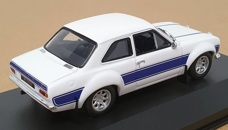 Greenlight 1/43 Scale 86065 - 2016 Ford Escort RS 2000 Mk1 - White/Blue