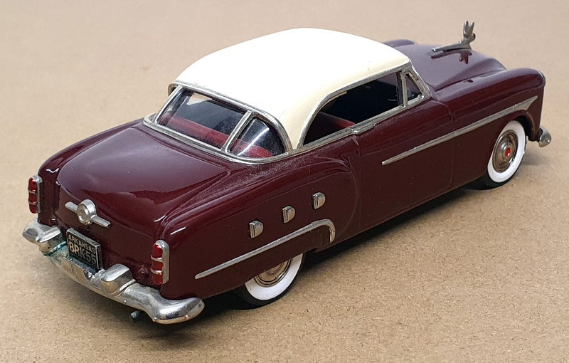 Brooklin Models 1/43 Scale BRK55 - 1951 Packard Mayfair ENHANCED - Maroon/Cream