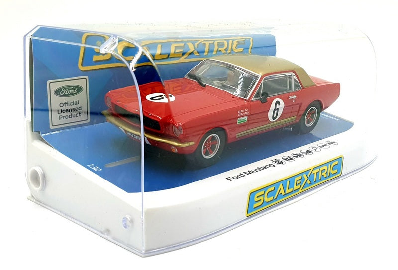 Scalextric 1/32 Scale Slot Car C4339 - Ford Mustang Alan Mann Racing #6