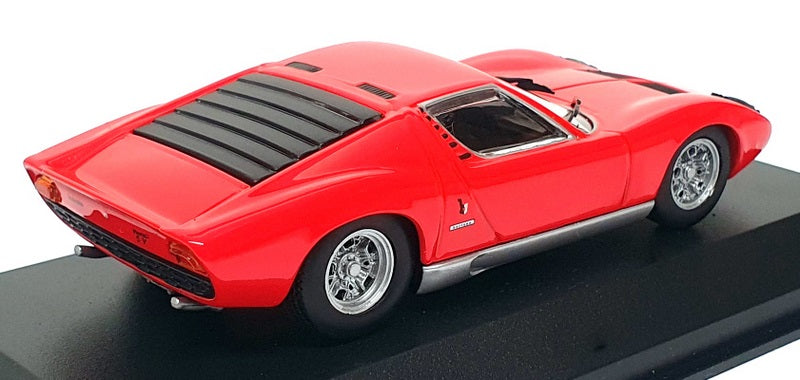 Minichamps 1/43 Scale 943 103003 - 1966 Lamborghini Miura - Red