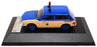 PremiumX 1/43 Scale PRD237 - Volkswagen Brasilia Police 1975 - Blue/Yellow