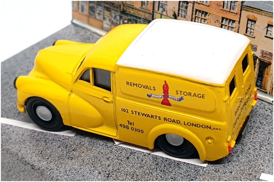 Corgi 1/43 Scale 96845 - Morris 1000 Van "Bishops Move" - Yellow/White