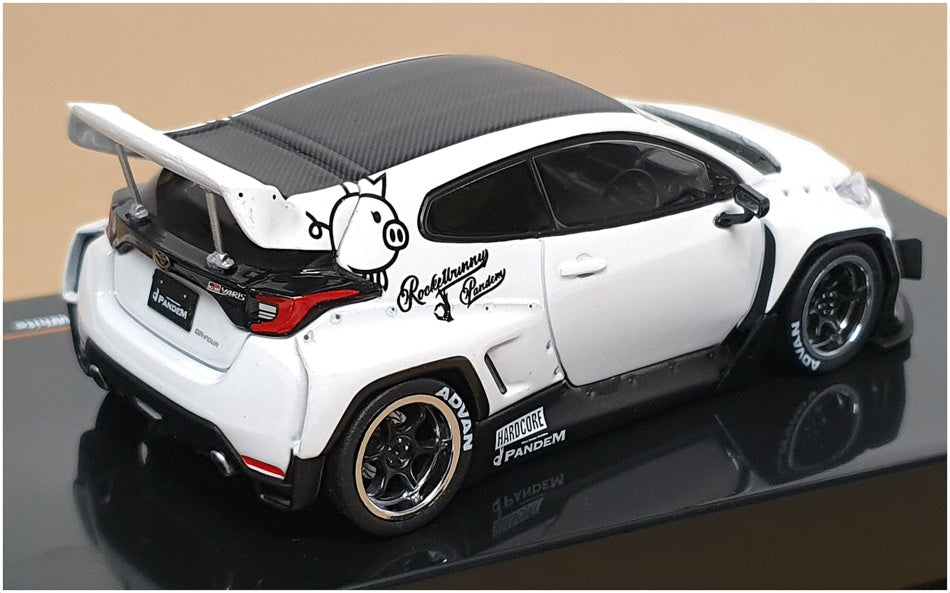 Ixo 1/43 Scale Diecast MOC327 - Toyota GR Yaris Pandem RHD - White