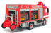 Schuco Appx 10cm Long 344 6504 - Mercedes Benz Feuerwehr Fire Engine - Red