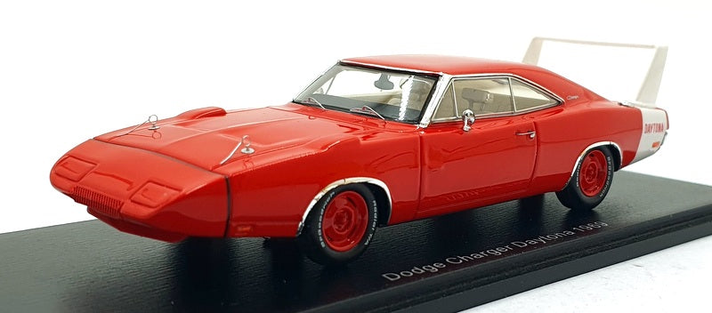 Spark Model 1/43 Scale S3611 - 1969 Dodge Charger Daytona - Red