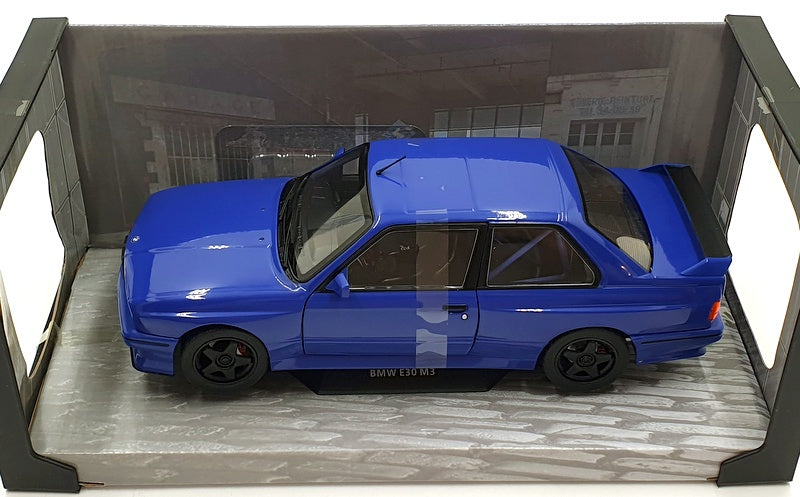 Solido 1/18 Scale Diecast S1801516 - BMW E30 M3 - Maritime Blue