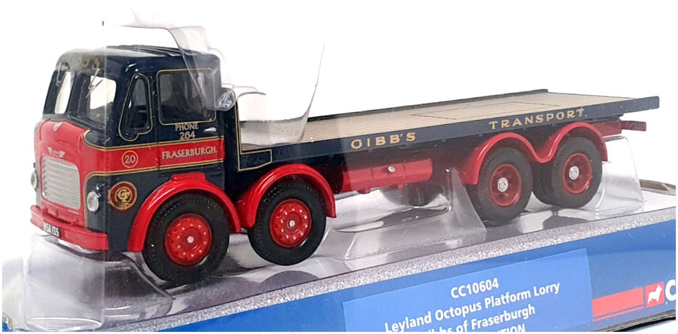 Corgi 1/50 Scale CC10604 - Leyland Octopus Platform Lorry (Gibb's Transport)