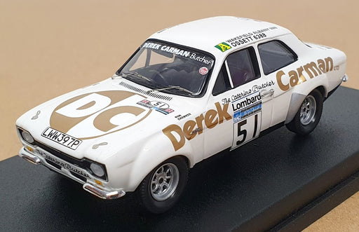 Trofeu 1/43 Scale RR.uk 94 - Ford Escort Mk1 22nd #51 RAC Rally 1975 - White