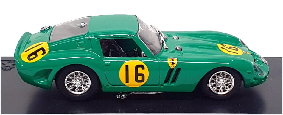 Box Model 1/43 Scale 8403 - Ferrari GTO 63 #16 Turist Trophy 1963 - Green