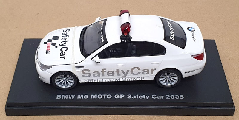 Kyosho 1/43 Scale 03503GP - BMW M5 Safety Car MotoGP 2005 - White