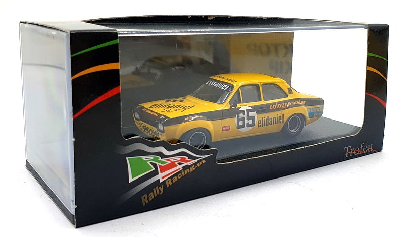 Trofeu 1/43 Scale RRac 14 - Ford Escort Mk1 #65 Vila do Conde 1977 - Yellow