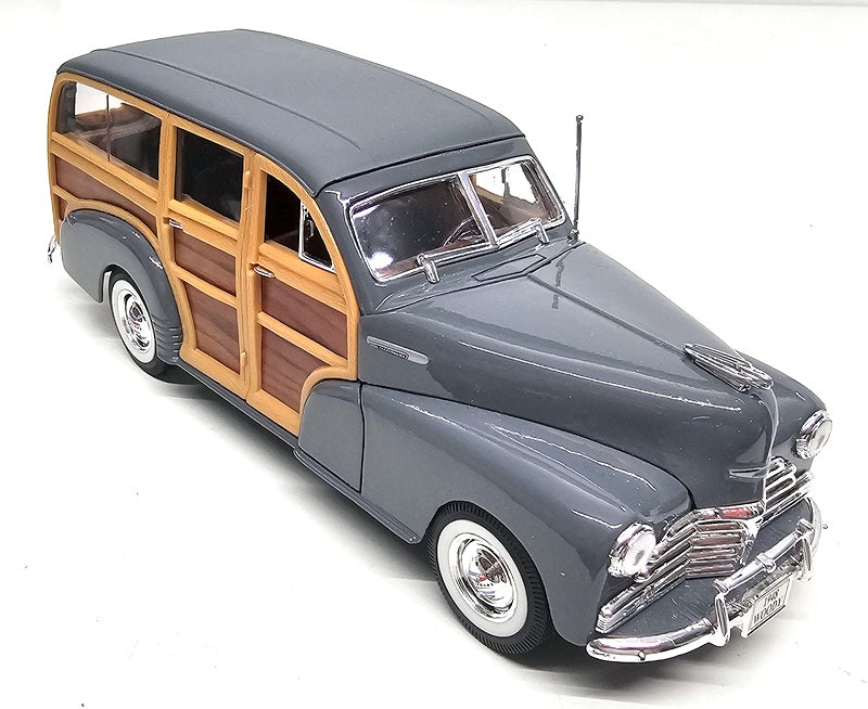 Welly 1/24 scale Diecast DC2724E - 1948 Chevrolet Fleetmaster - Grey