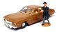 Corgi 1/36 Scale Diecast 57403 - Buick Regal With Kojak Figure - Gold