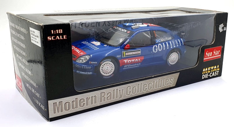 Sun Star Diecast 1/18 Scale - 4424 Citroen Xsara #1 WRC Rally Turkey 2006