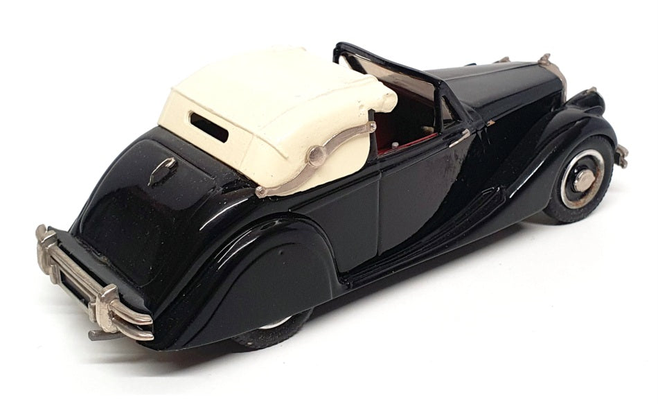 Western Models 1/43 Scale WMS41Z - 1949 Jaguar Mk.V Half Roof - Black