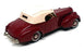 Western Models 1/43 Scale CBT51 - 1940 Packard Darrin Super 8 - Maroon