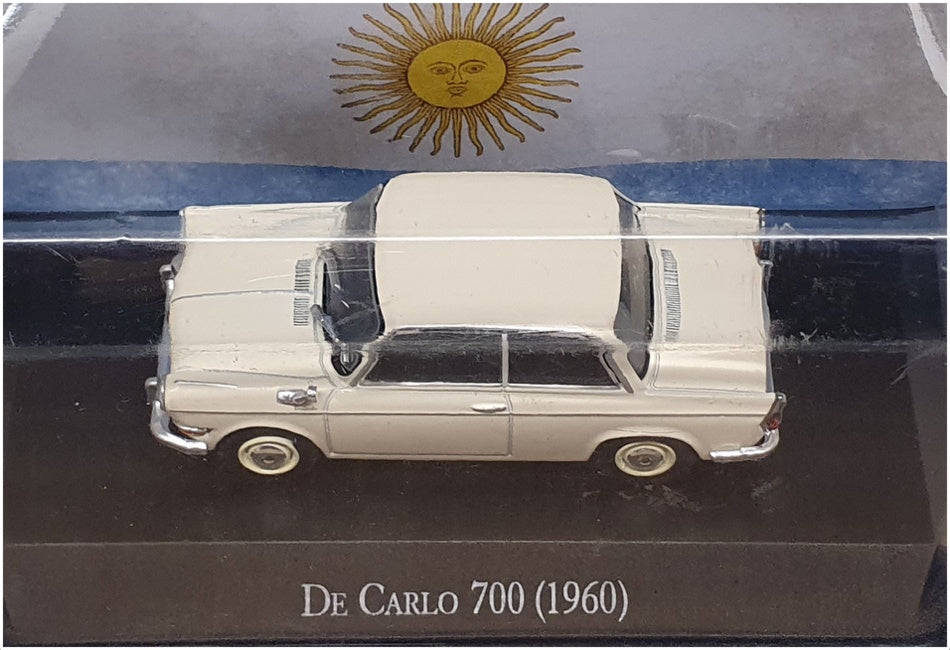 Altaya 1/43 Scale Diecast LX34 - 1960 De Carlo 700 - White