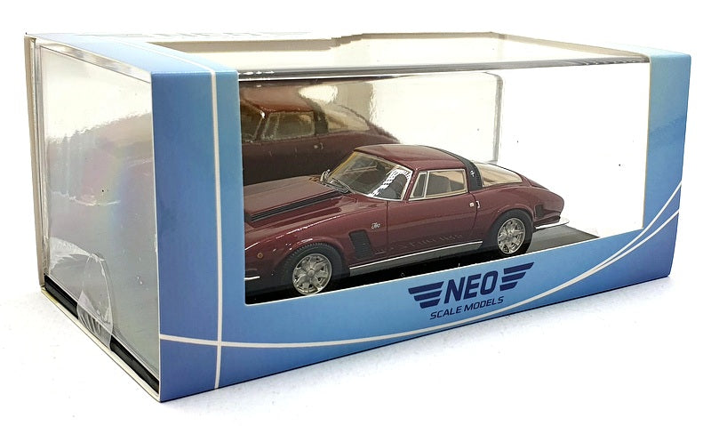 NEO 1/43 Scale 49552 - Iso Grifo 7 Litri MK2 - Met. Dark Red