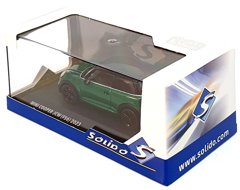 Solido 1/43 Scale S4315002 - 2023 Mini Cooper JCW (F56) - Green