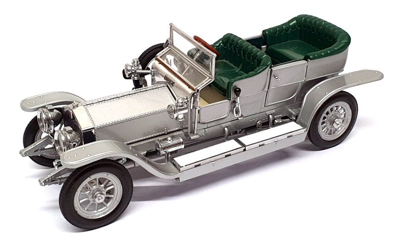 Franklin Mint 1/24 Scale FM07RR - 1907 Rolls Royce Silver Ghost - Silver