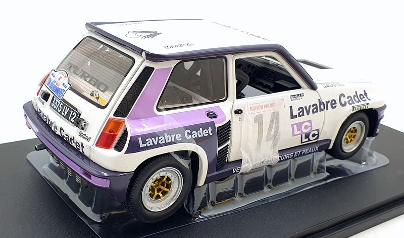 Solido 1/18 Scale Diecast S1801313 - Renault 5 Turbo Lyon Charbonniere 1983 #14