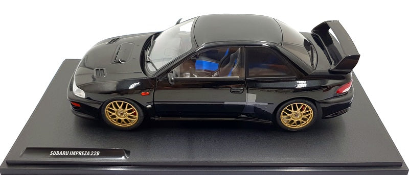 Solido 1/18 Scale Diecast S1807406 - 1998 Subaru Imprezza 22B - Black