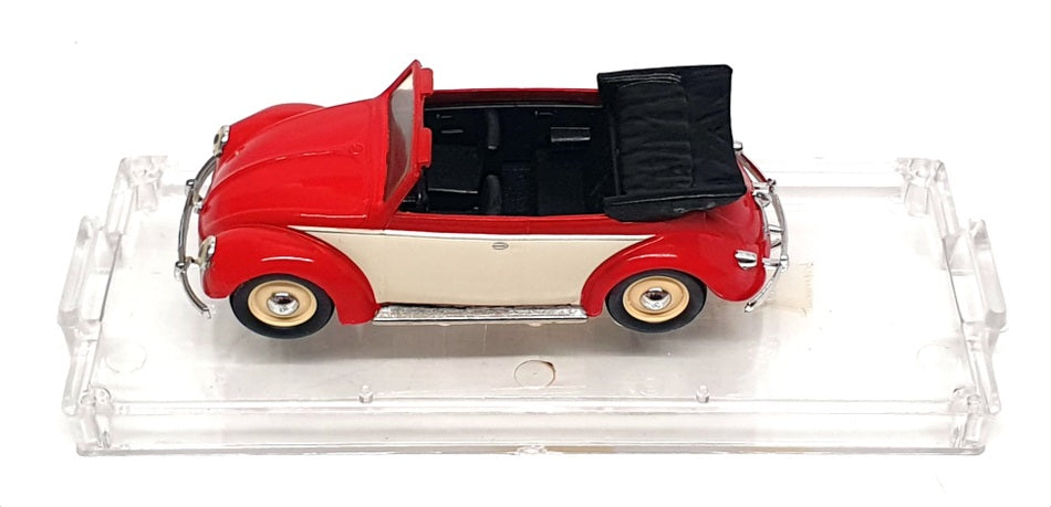 Vitesse 1/43 Scale 410 - 1949 Volkswagen Open Cabriolet - Red/White