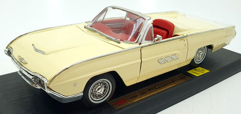 Anson 1/18 Scale Diecast 30334 - 1963 Ford Thunderbird - Cream