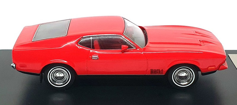 PremiumX 1/43 Scale Diecast PRD396 - 1971 Ford Mustang Mach 1 - Red