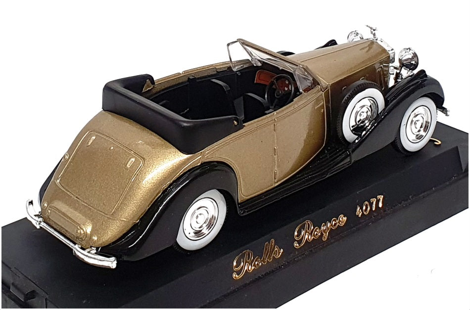 Solido 1/43 Scale 4077 - 1939 Rolls Royce Phantom III Cabrio - Dull Gold