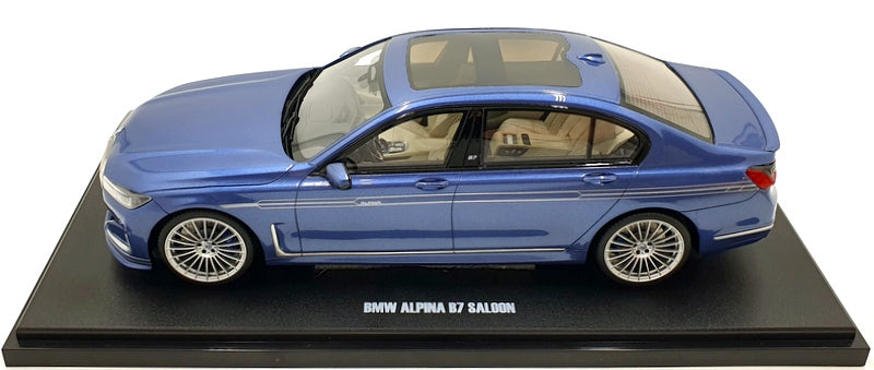 GT Spirit 1/18 Scale Resin GT465 - BMW Alpina B7 Saloon - Blue