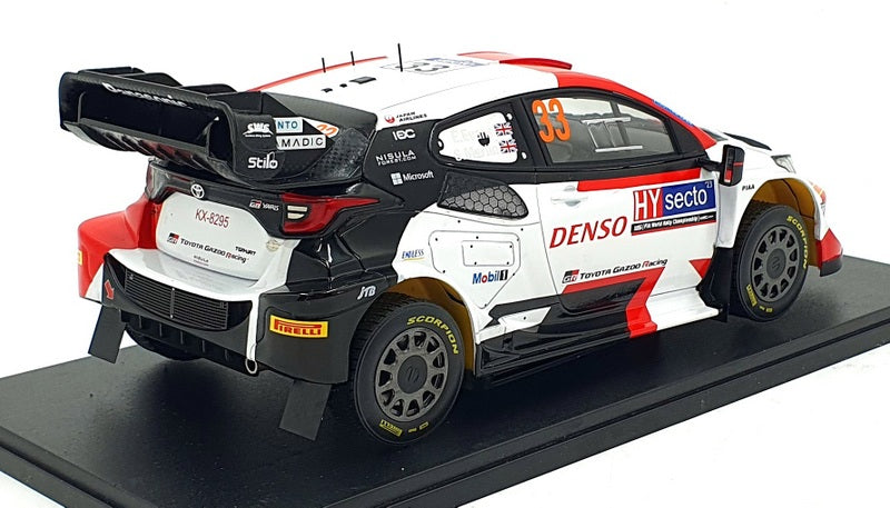 IXO Models 1/18 Scale 18RMC174A - Toyota GR Yaris Rally1 Hybrid Finland 2023 #33