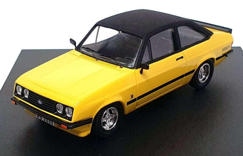 Trofeu 1/43 Scale 1803y - Ford Escort RS 2000 LHD - Signal Yellow/Black Roof