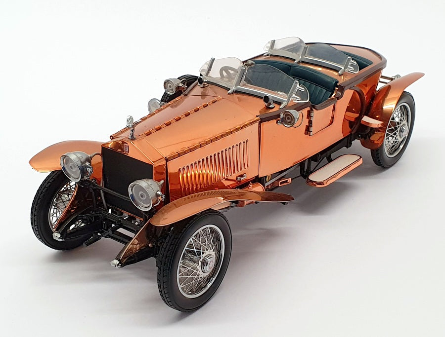 Franklin Mint 1/24 Scale B11UX56 - 1921 Rolls Royce Silver Ghost - Met Copper