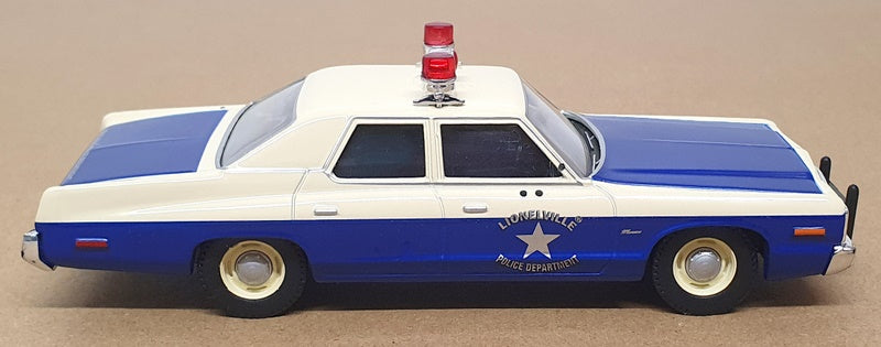 Corgi 1/43 Scale US06007 - Dodge Monaco Lionelville Police Dept. Blue/Cream