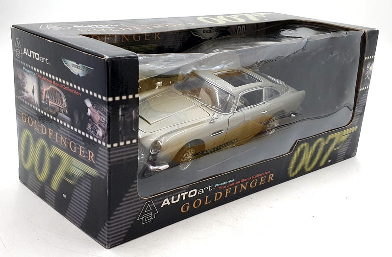 Autoart 1/18 Scale 70021 - Aston Martin DB5 W/ Weapons 007 James Bond Goldfinger